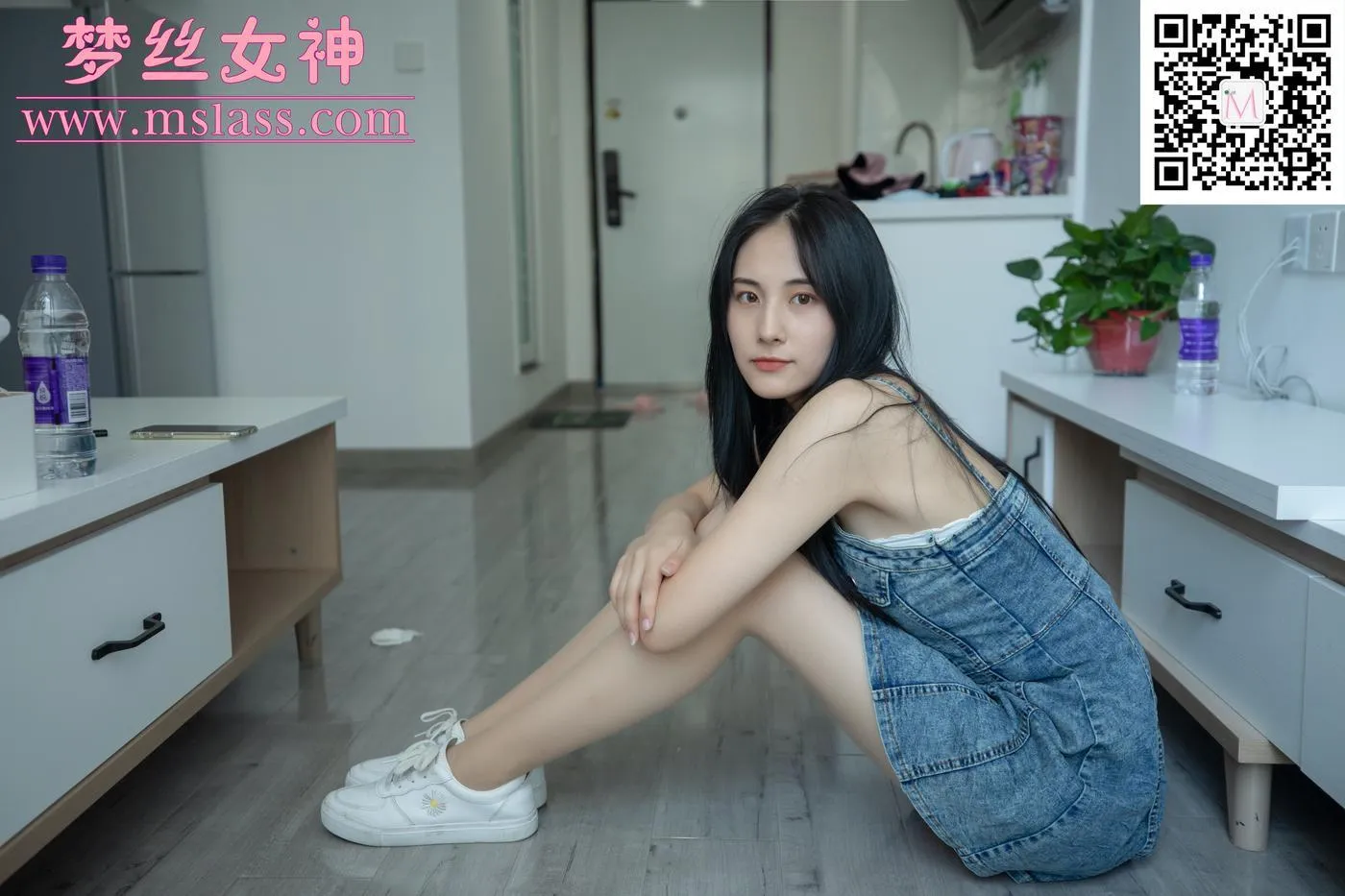 [MSLASS梦丝女神] 2020.06.27 NO.116 小允儿 牛仔连衣裙 [62P]插图1